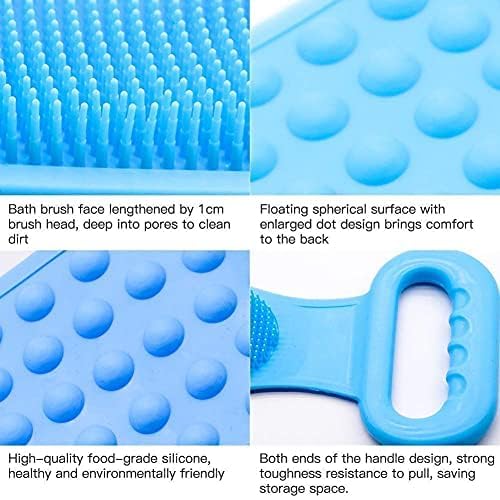 Silicone Back & Foot Scrubber with Suction Cups