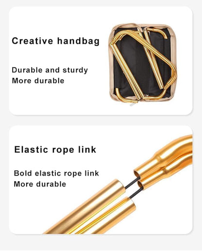 Folding Stool & Footrest for Travel, Hiking, and Camping