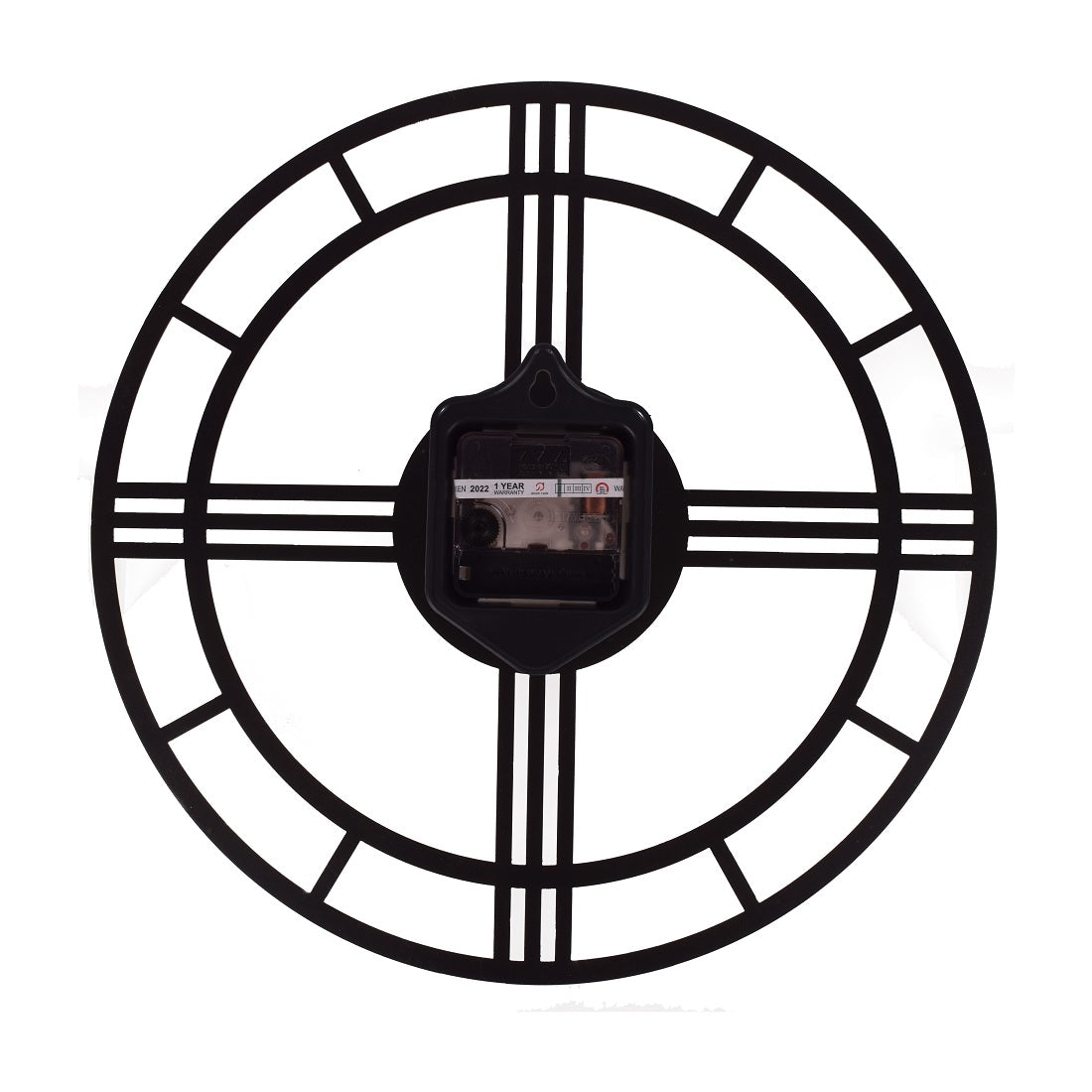 Premium Metal Wall Clock – Silent Sweep Quartz Movement & Modern Decorative Design