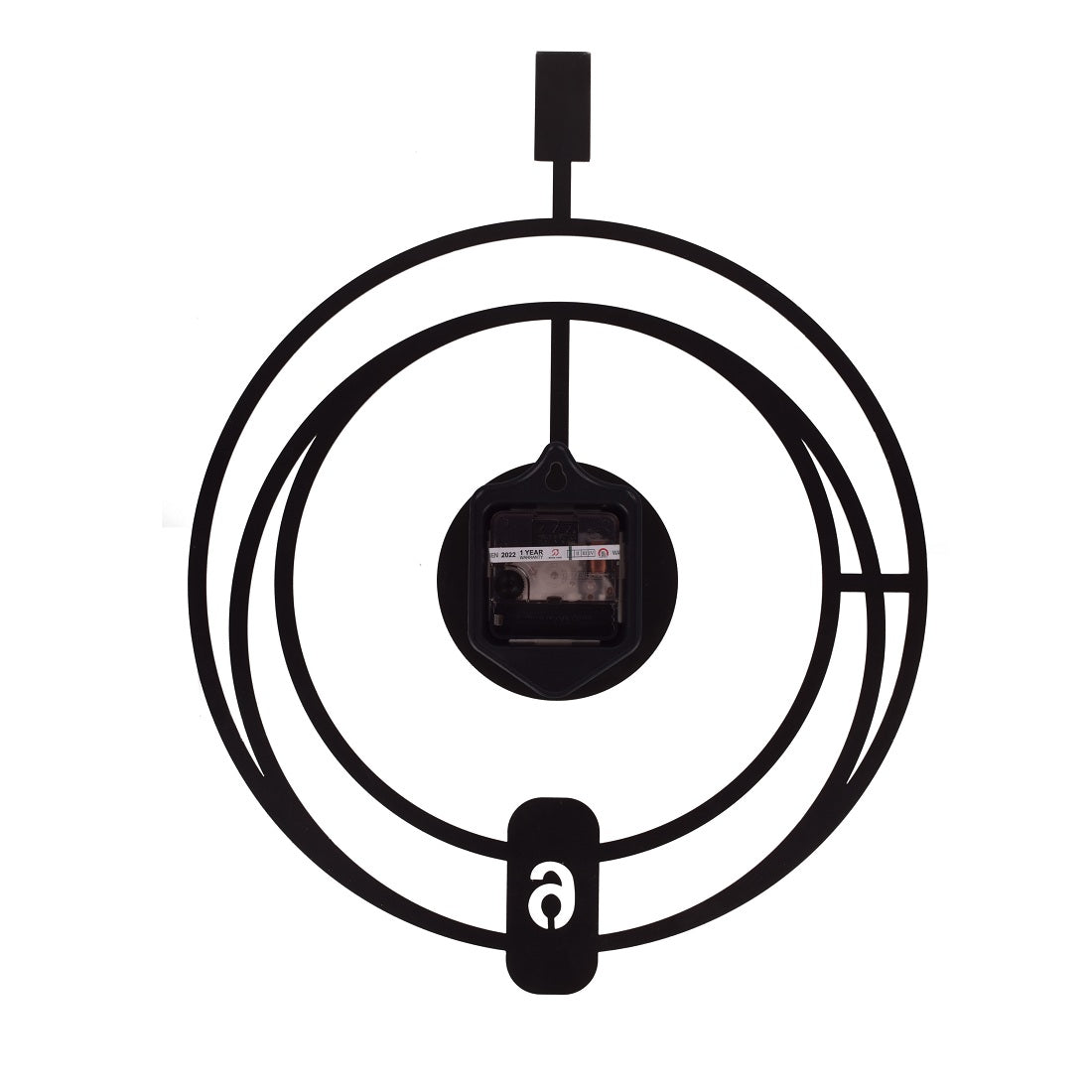 Premium Metal Wall Clock – Silent Sweep Quartz Movement & Modern Decorative Design