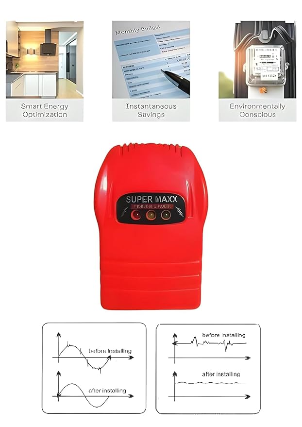 Super Maxx Power Saver – Advanced Energy Optimization Device