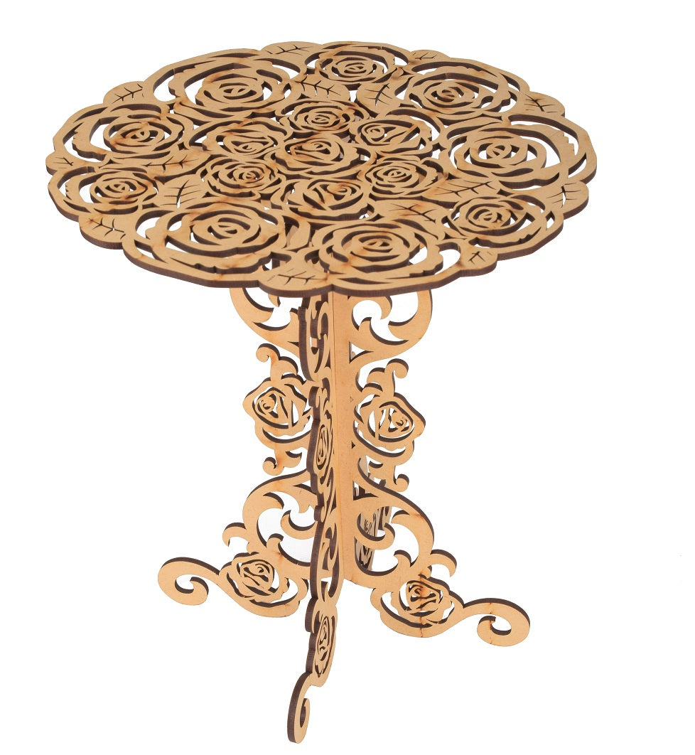 Wooden Cake Stand – Elegant Round Dessert & Serving Platter for Parties & Home