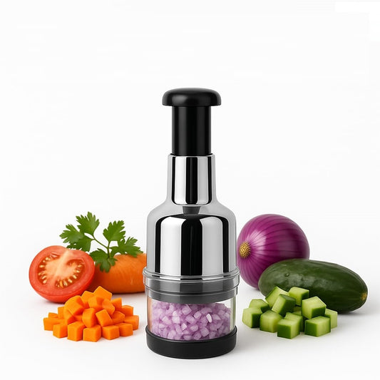 Hand-Press Food Chopper/Cutter