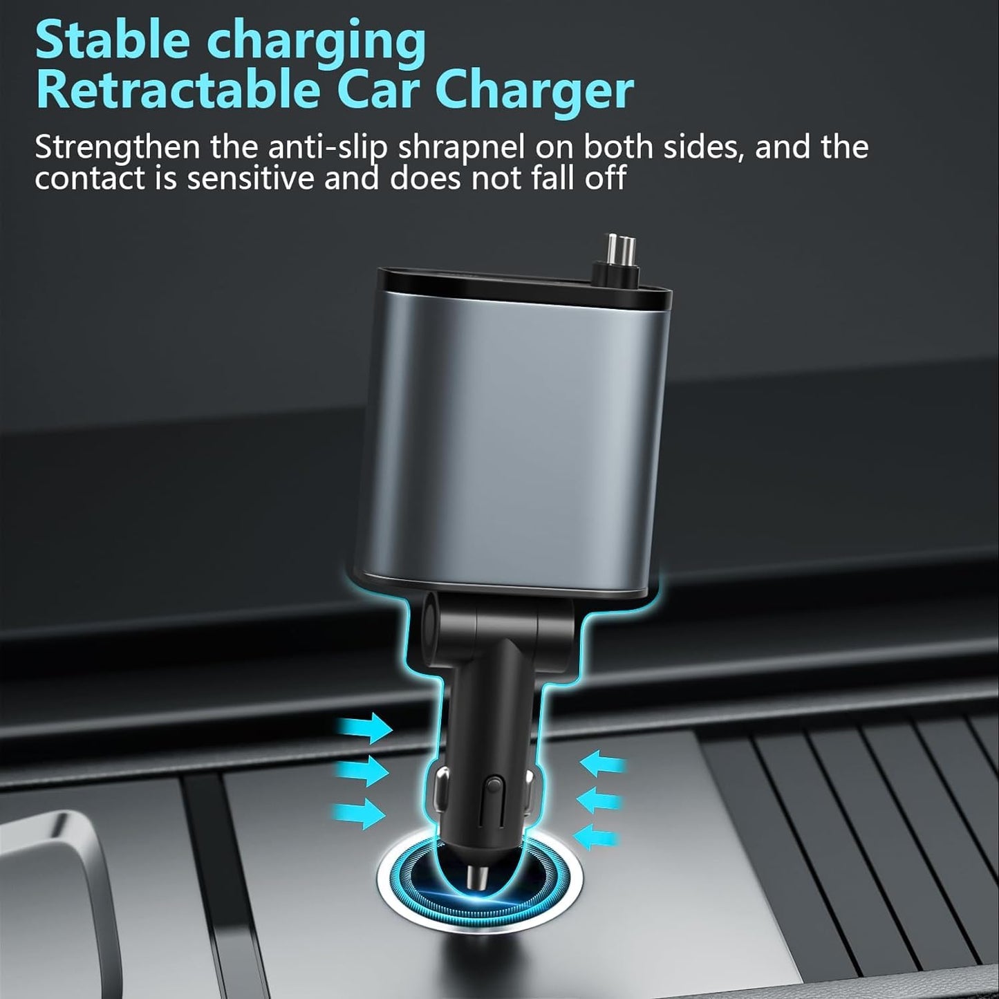Retractable Car Charger Adapter