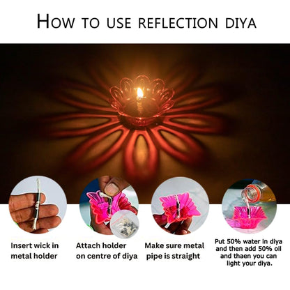 3D Decorative Diya Set of 36