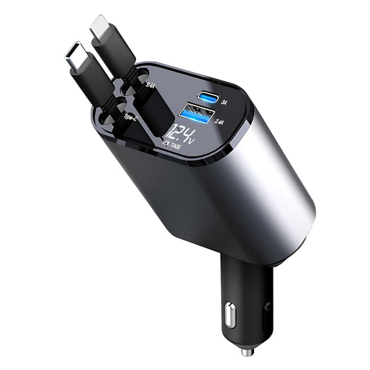 Retractable Car Charger Adapter