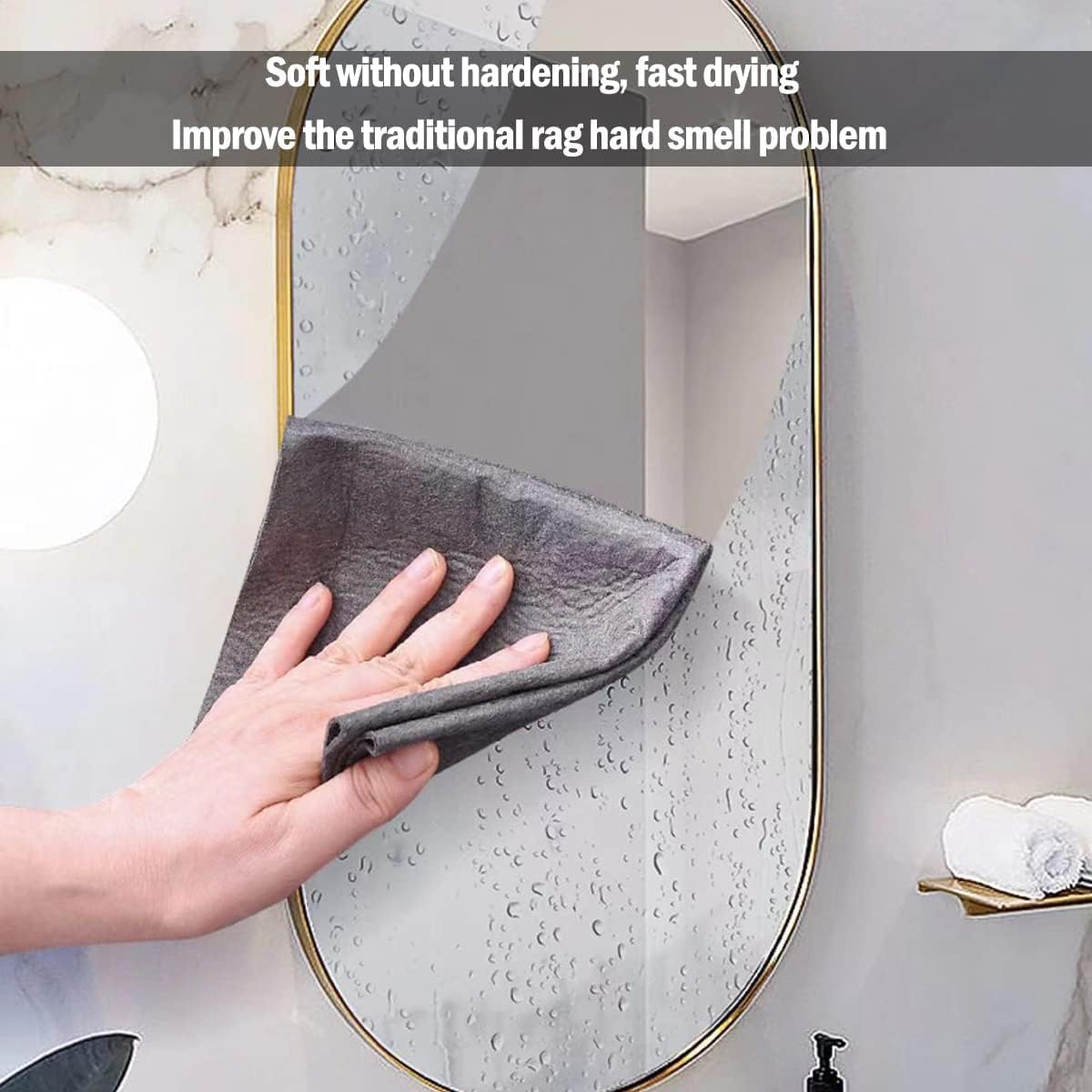 Ultra-Soft Microfiber Magic Cleaning Cloths Pack Of 3