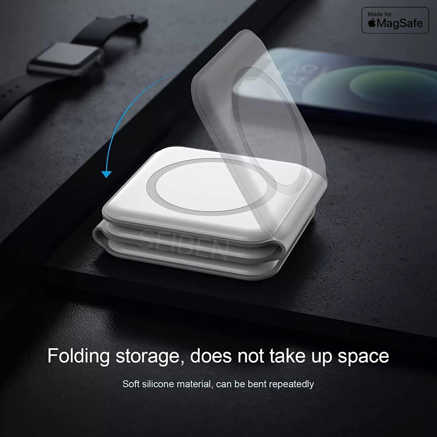 3-in-1 Magnetic Wireless Charging Station