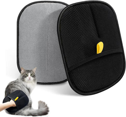 Pet Hair Removal Glove – Reusable Grooming & Cleaning Mitt for Dogs & Cats