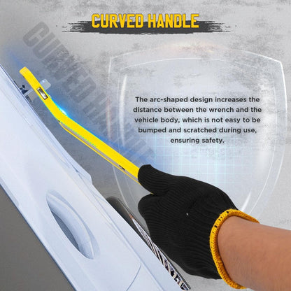 360° Swivel Head Ratchet Wrench Jack Handle