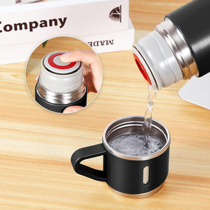 Premium Stainless Steel Travel Mug - 12 Hour Hot & Cold