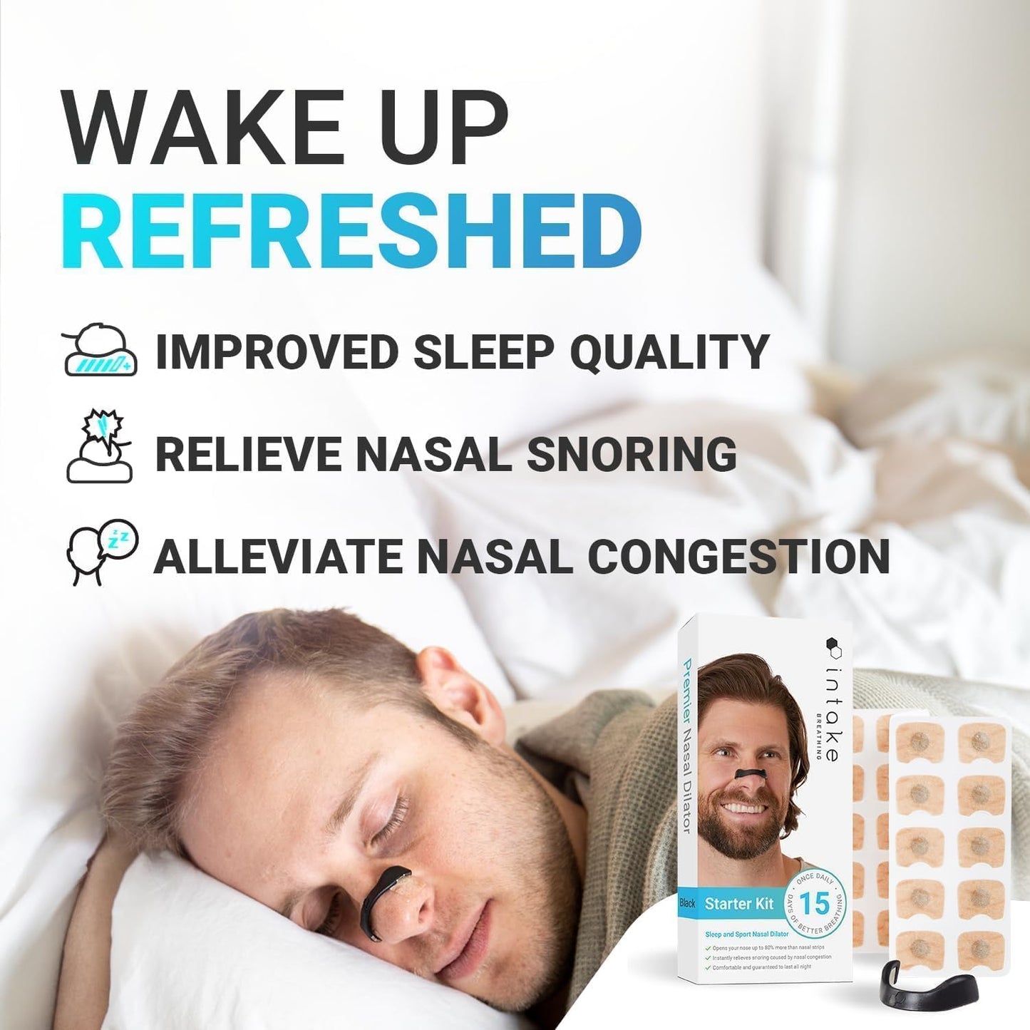 Patented Magnetic Nasal Dilator