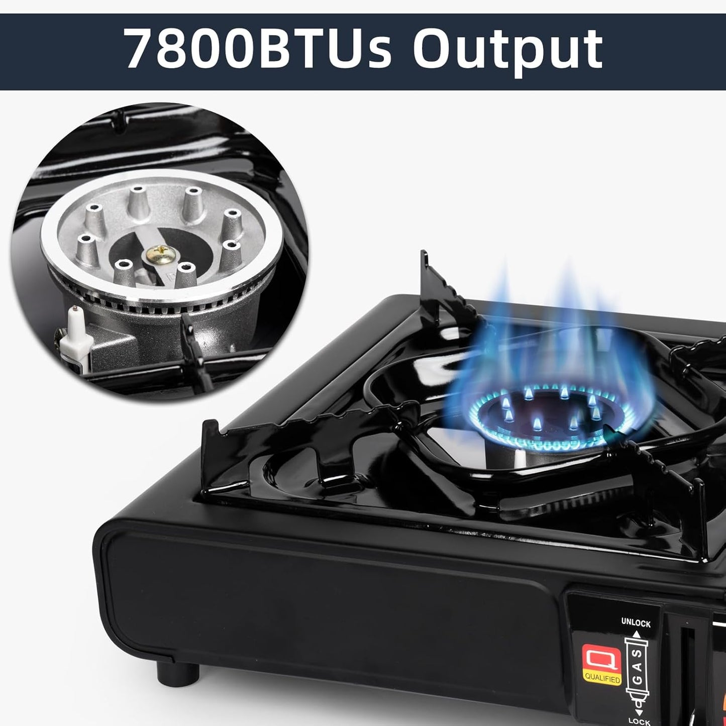 Dual Fuel Portable Camping Stove