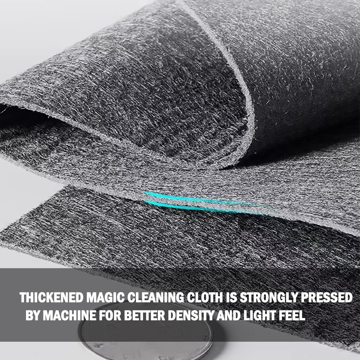 Ultra-Soft Microfiber Magic Cleaning Cloths Pack Of 3