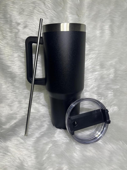 1200ML Stainless Steel Insulated Tumbler with Straw & Lid
