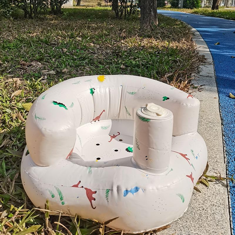 Inflatable Baby Sitting Chair with Back Support