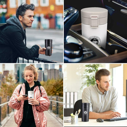 Vacuum Insulated Coffeemate stainless Steel travel mug