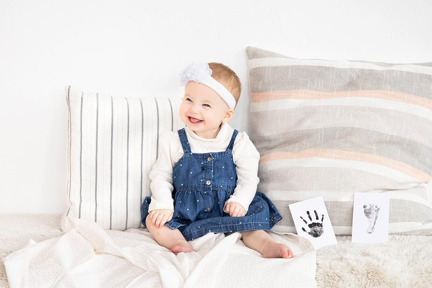 Pearhead Clean-Touch Ink Pad for Baby Handprint & Footprint