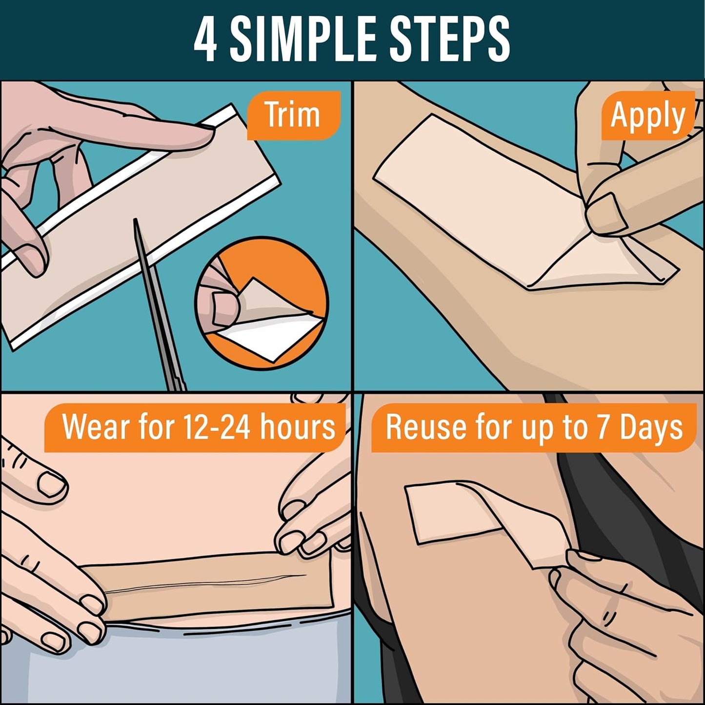 Medical-Grade Silicone Scar Tape