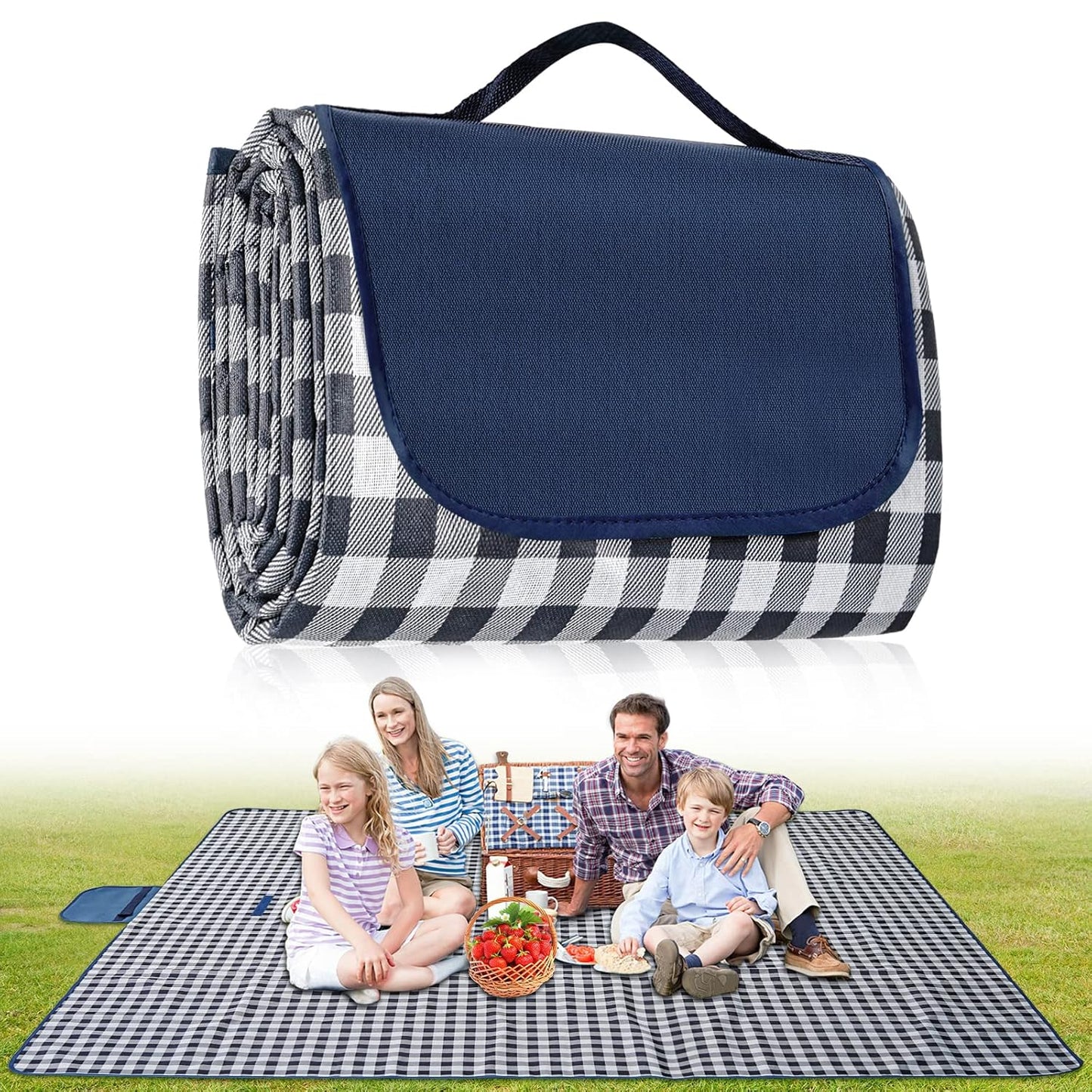 Waterproof Outdoor Picnic Blanket –  Foldable Beach Mat