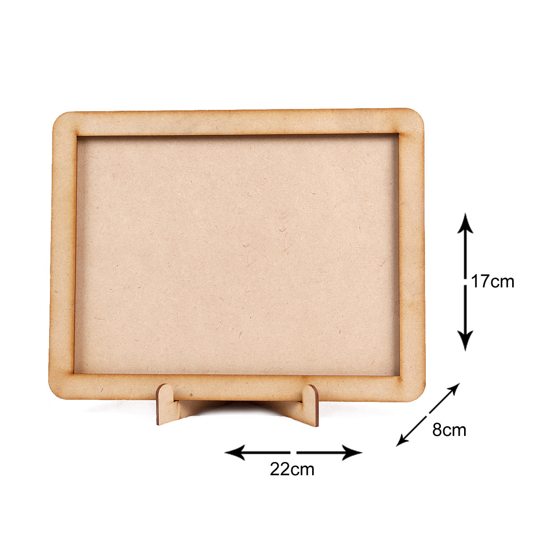 Premium MDF Wood Photo Frame - Wall Hanging Frame | Vertical & Horizontal Display