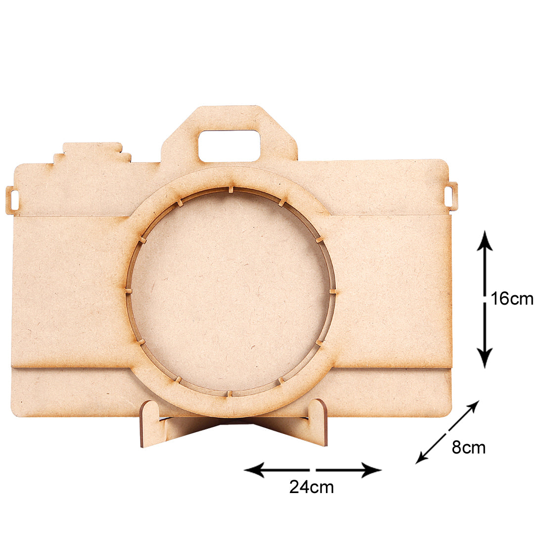 Premium MDF Wood Photo Frame - Wall Hanging Frame | Vertical & Horizontal Display