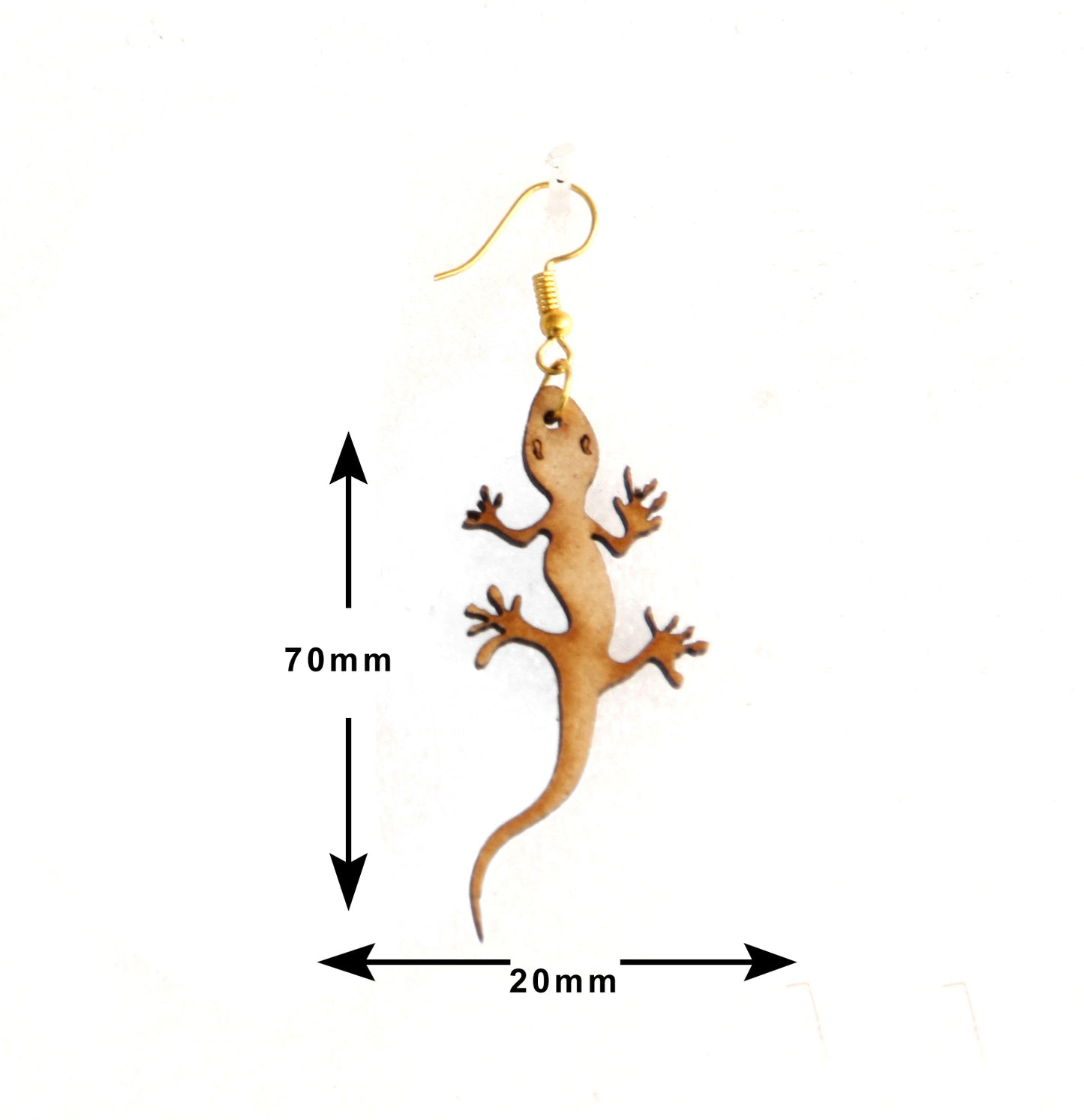 Shringar Lifestyle Fun Run – Handmade Wooden Dangle Earrings (3 PCS Combo)