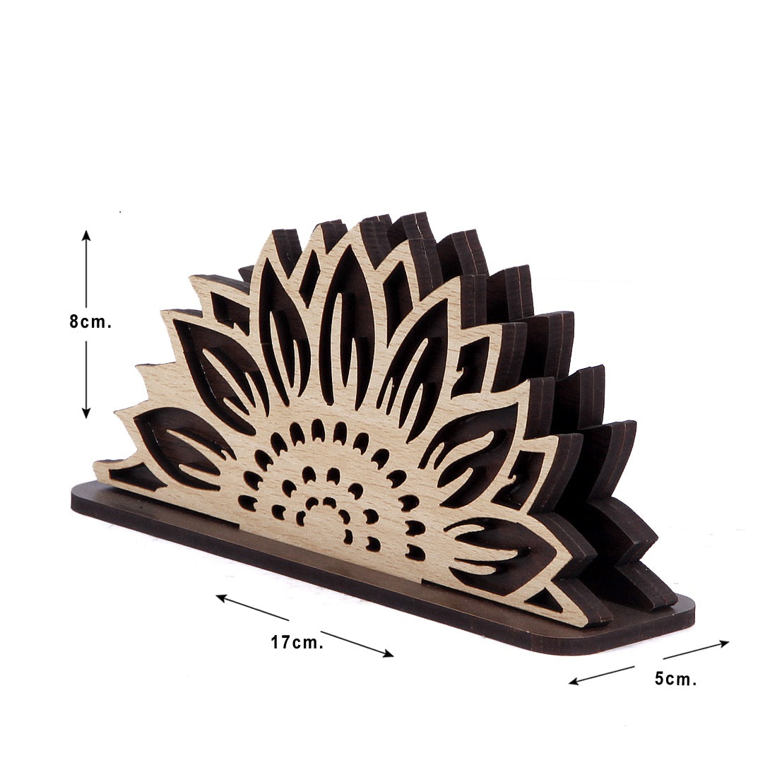 Premium MDF Wooden Tissue Box Holder – Elegant & Reusable Rectangular Tissue Dispenser for Home, Office, Car & Cafe