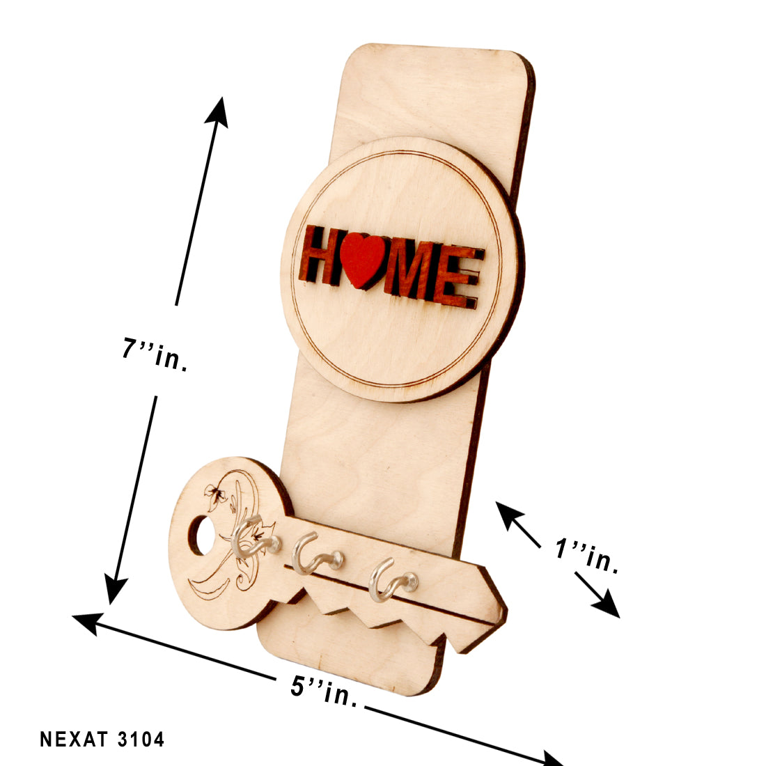 Wooden Key Holder – Home Design