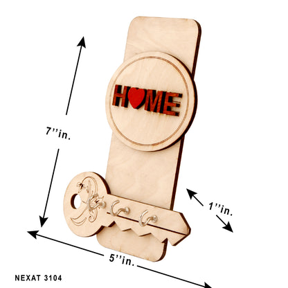 Wooden Key Holder – Home Design