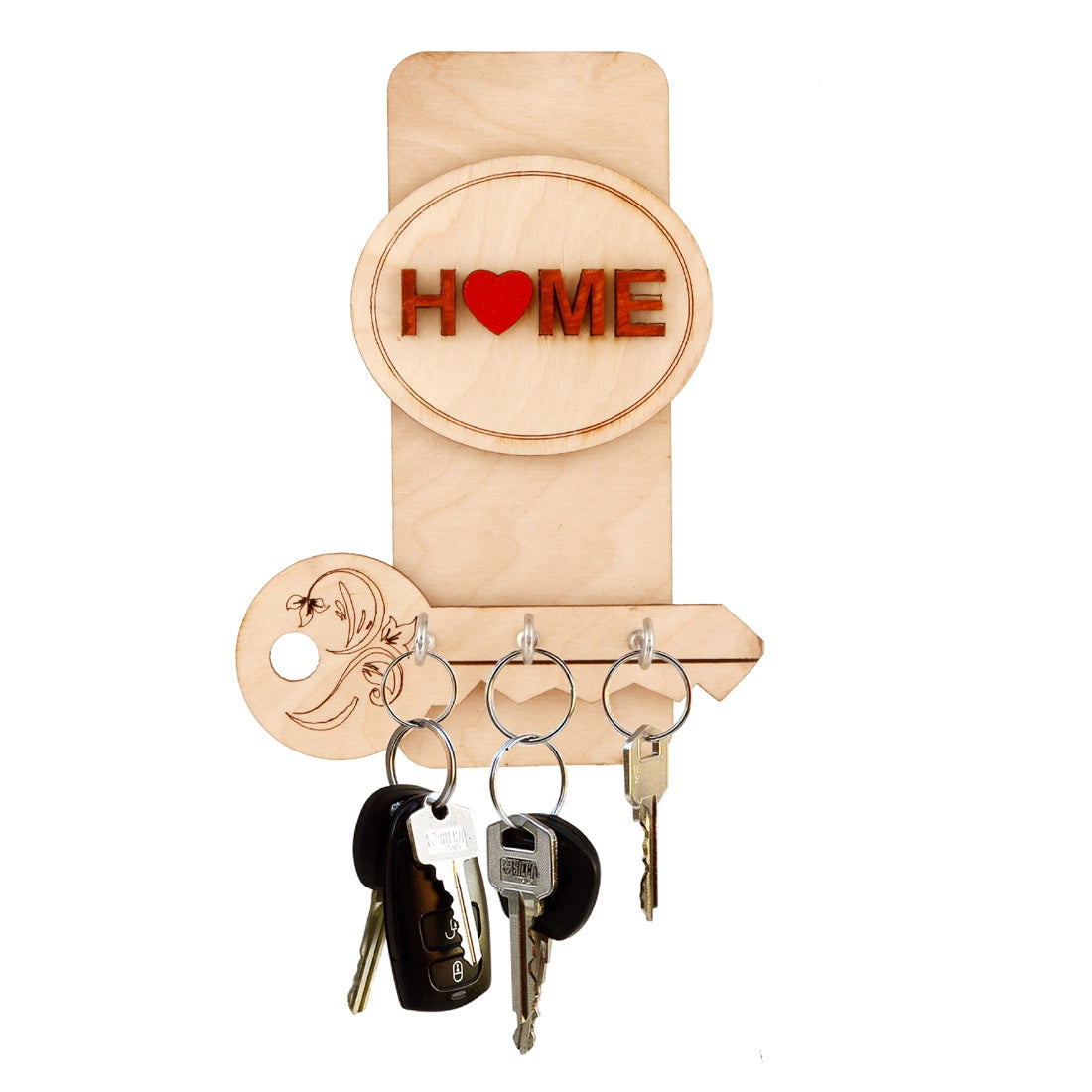 Wooden Key Holder – Home Design