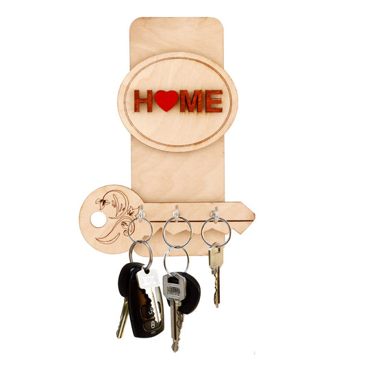 Wooden Key Holder – Home Design