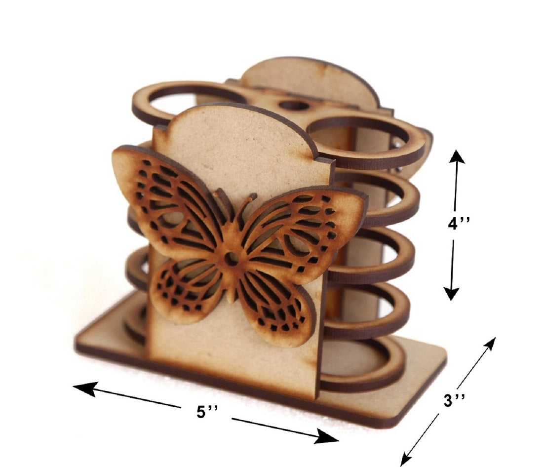 Elegant Wooden Desk Organizer Collection: Storage Box & Spiral Pen Holder