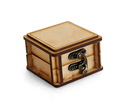 Wooden Beautiful Jewellery Box Ring Box | Handmade Attractive Design Ring Box Jewelry Wooden Presentation Box Case for Proposal Engagement Wedding Ceremony Birthday Gift