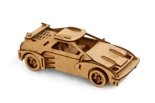 Handcrafted Wooden Military Jeep – Stylish Showpiece & Collectible