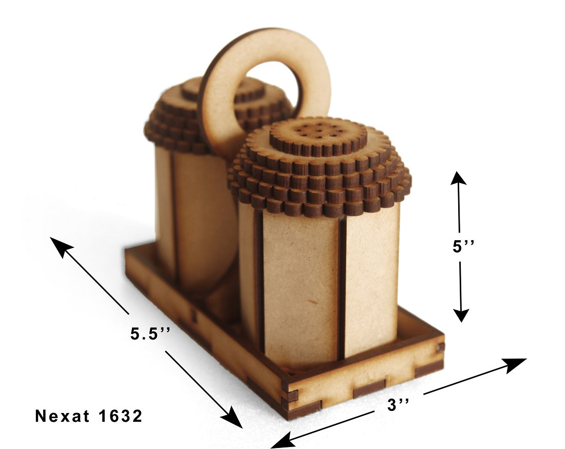 Elegant Wooden Spice Box – Perfect Home & Office Décor