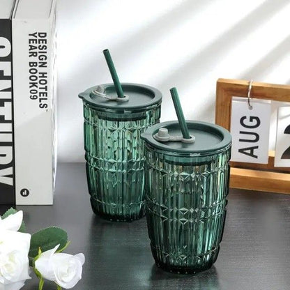 Stylist Glass Cups Sipper