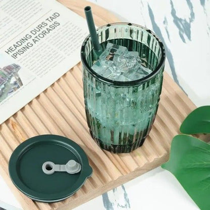 Stylist Glass Cups Sipper
