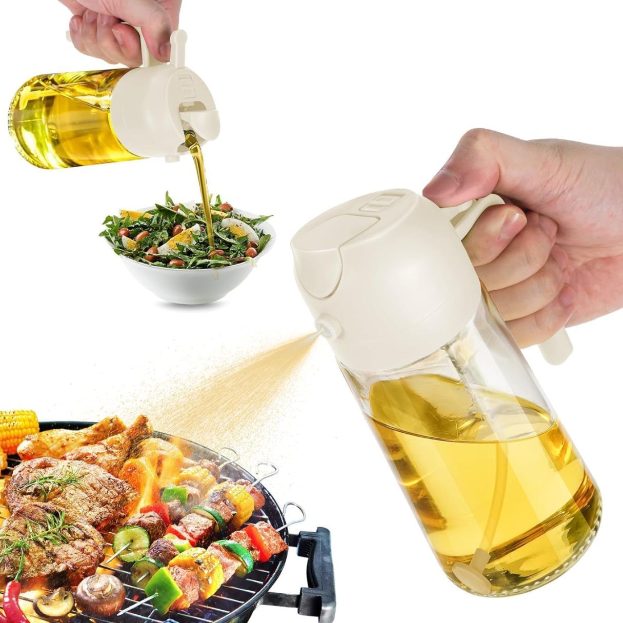 Glass Oil Sprayer & Dispenser