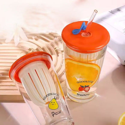 Stylist Glass Cups Sipper