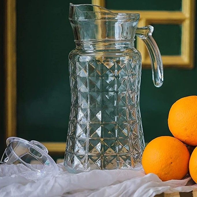 Premium Borosilicate Glass Water Jug