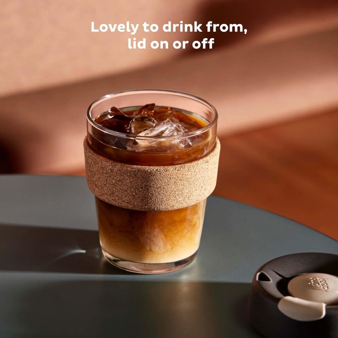 Stylist Glass Cups Sipper