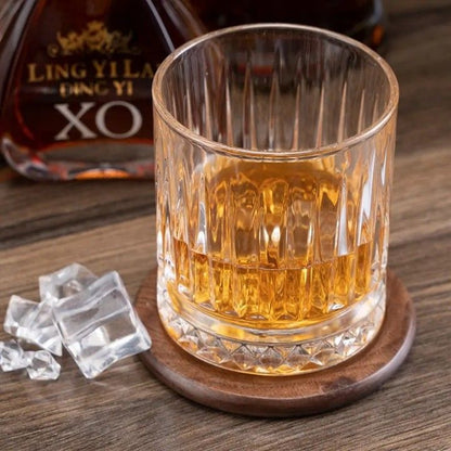 Premium Crystal Whiskey Glasses 6PCS Set