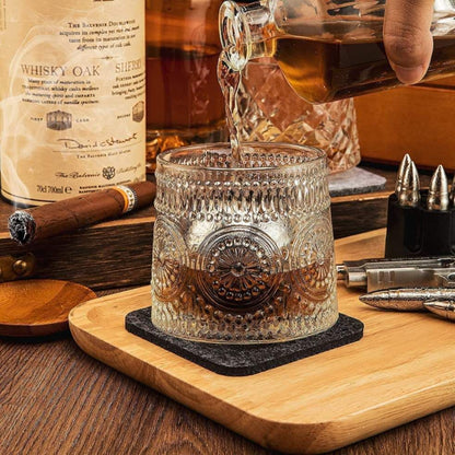 Premium Crystal Whiskey Glasses