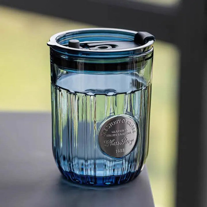Stylist Glass Cups Sipper