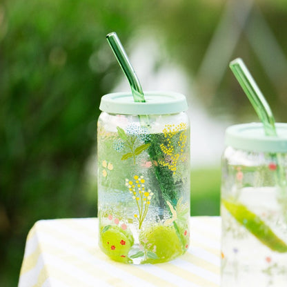 Can-Shaped Glass Cups