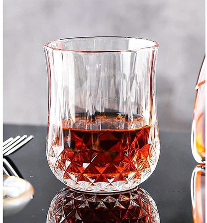 Premium Crystal Whiskey Glasses 6PCS Set