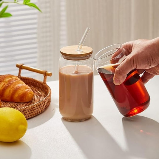 Can-Shaped Glass Cups