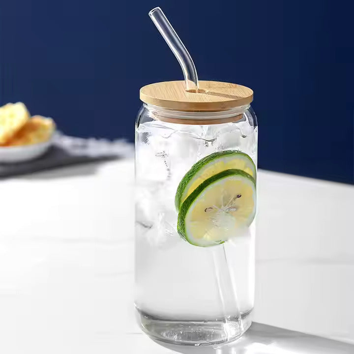 Can-Shaped Glass Cups
