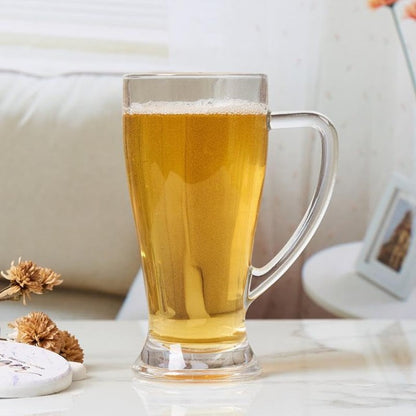 Multipurpose Glass Mug Set with Handle